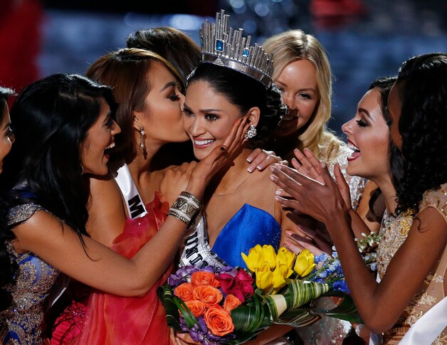 Pia Alonzo Wurtzbach is de nieuwe Miss Universe.
