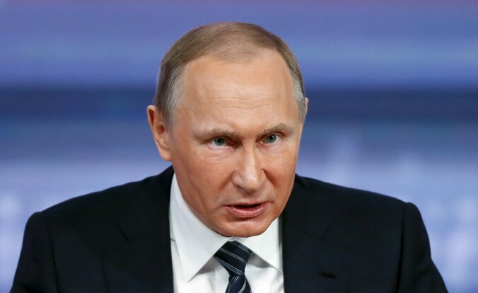 De Russische president Vladimir Poetin