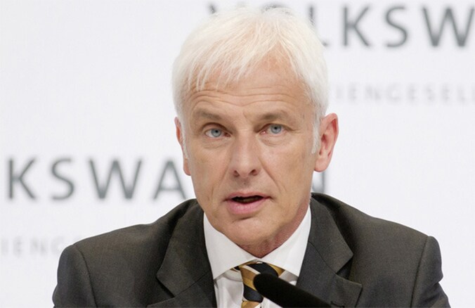 Volgens topman Matthias Müller moet Volkswagen besparen.