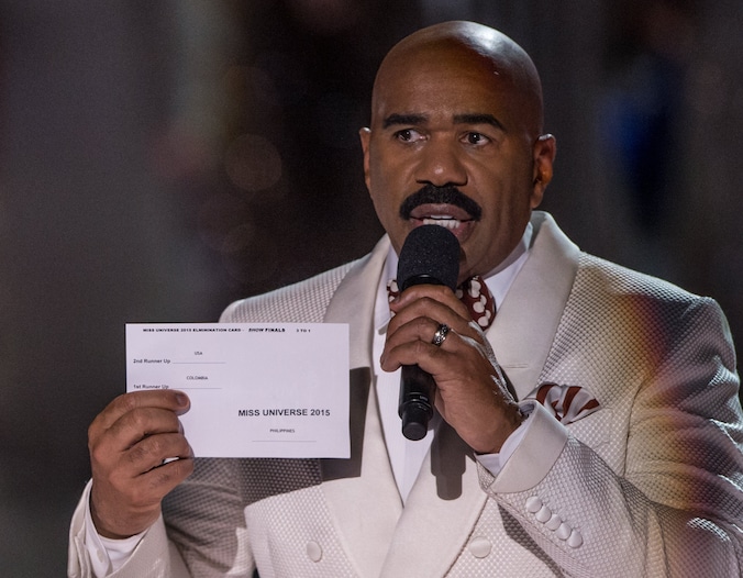 Steve Harvey had enkele slapeloze nachten na zijn blunder van formaat.
