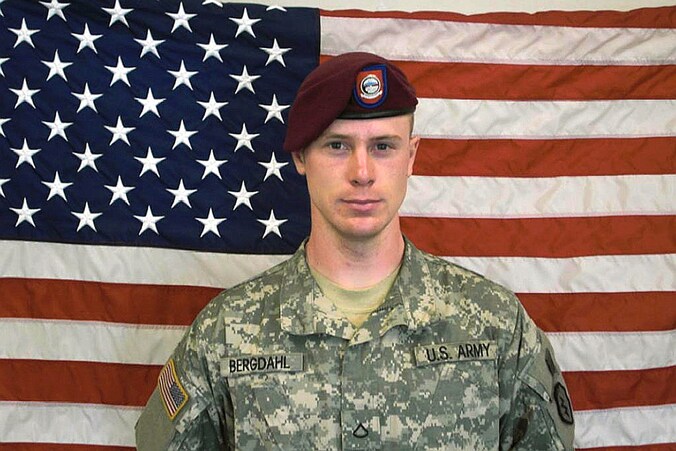 Bowe Bergdahl voor hij gevangen genomen werd door de taliban in Afghanistan.