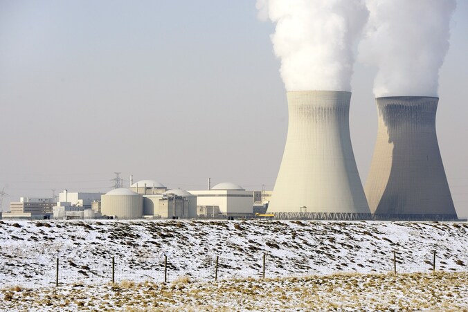 De kerncentrale in Doel