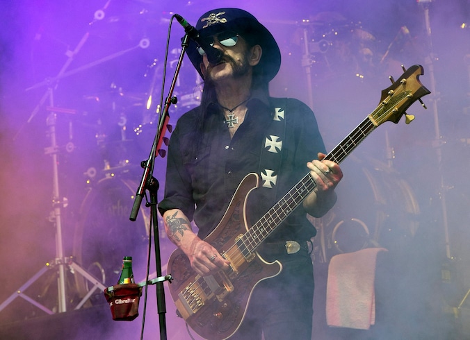 Ian 'Lemmy' Kilmister van Motörhead.