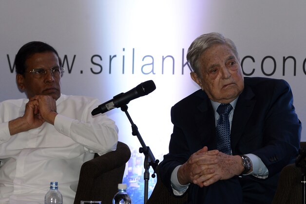 George Soros, de succesvolle Amerikaanse belegger van Hongaarse afkomst.