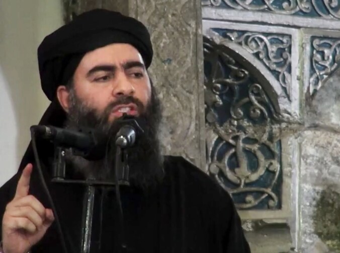 Archieffoto van Abu Bakr al-Baghdadi.