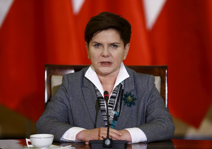 De Poolse eerste minister Beata Szydlo.