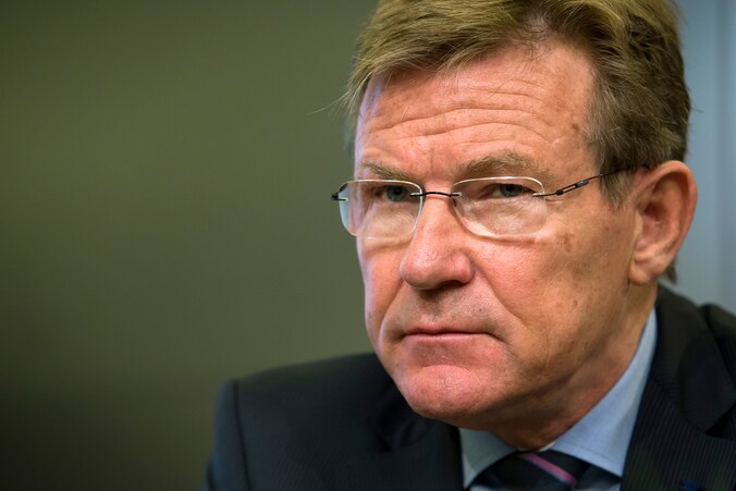 Minister van Financiën Johan Van Overtveldt (N-VA).