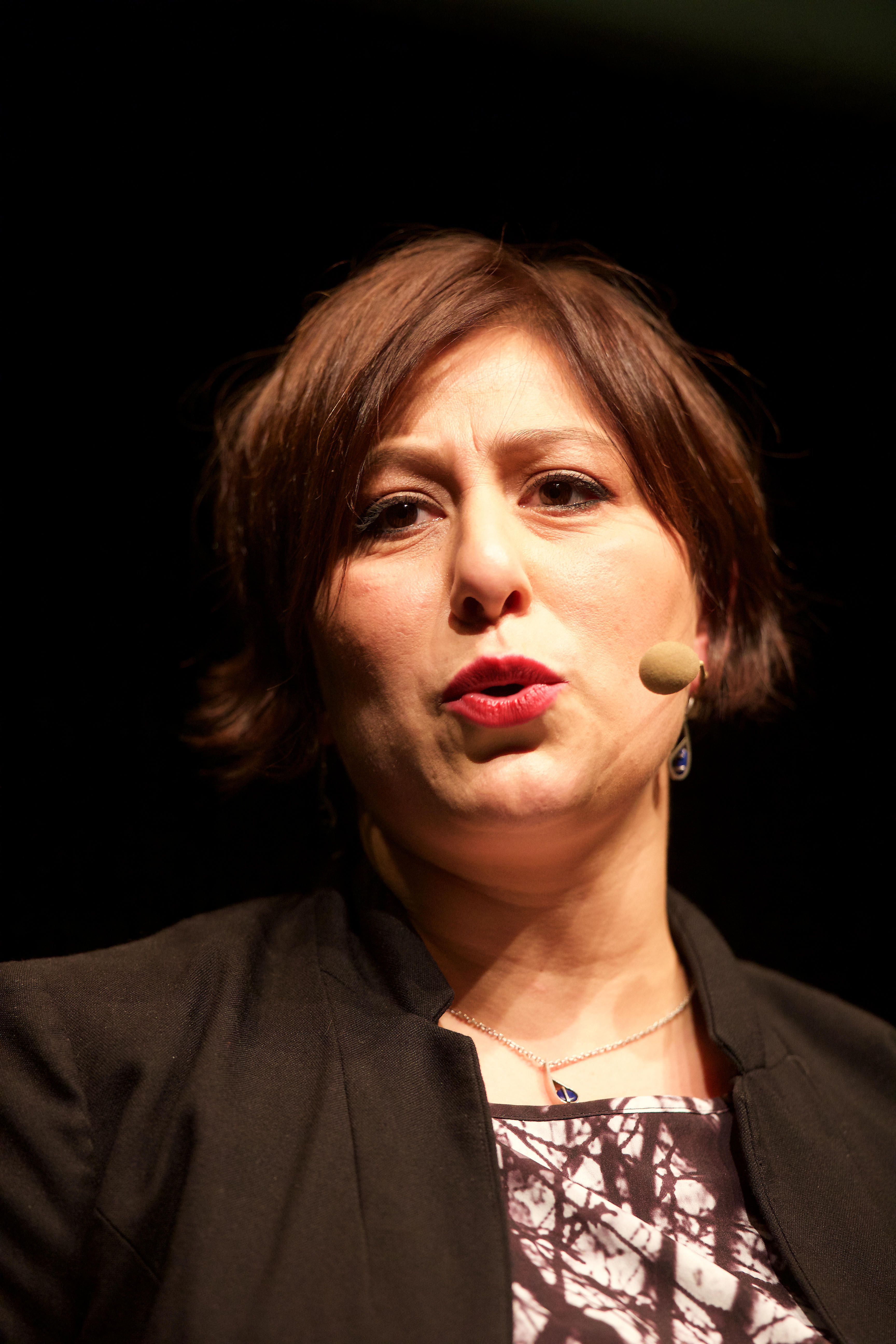 Groen-voorzitter Meyrem Almaci.