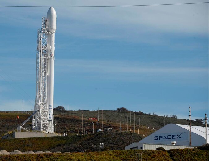 Een Falcon 9-raket van SpaceX. (archieffoto)