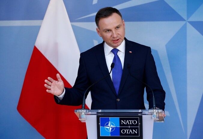 Pools president Duda.
