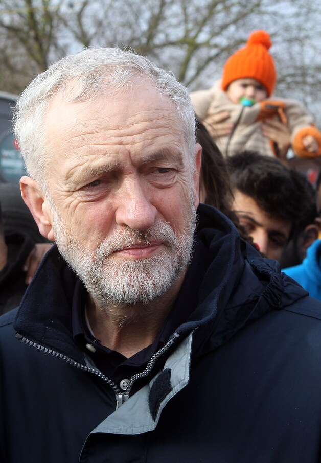 Labour-voorzitter Corbyn.