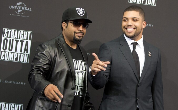 Producer Ice Cube en acteur O'Shea Jackson Jr.