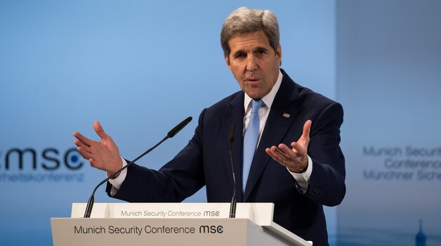 De Amerikaanse buitenlandminister John Kerry.