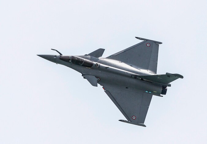Een Franse Rafale-jet. Onze zuiderburen moesten recent ingrijpen tegen Russische toestellen, niet zover van het Belgische luchtruim.