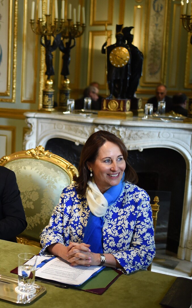 Ségolène Royal, de Franse minister van Energie.
