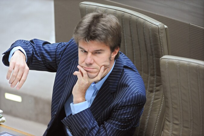 Sven Gatz, fractieleider bij Open Vld