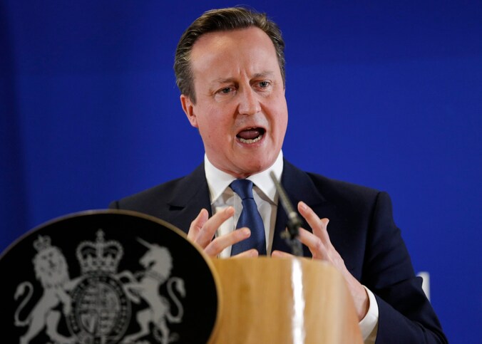 Brits premier David Cameron.