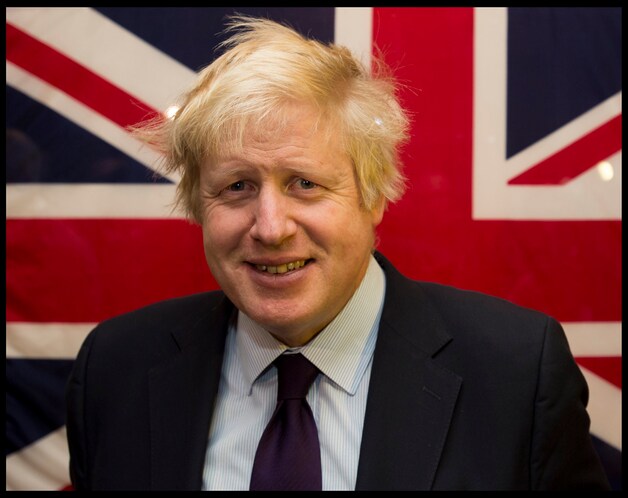 De burgemeester van Londen Boris Johnson.