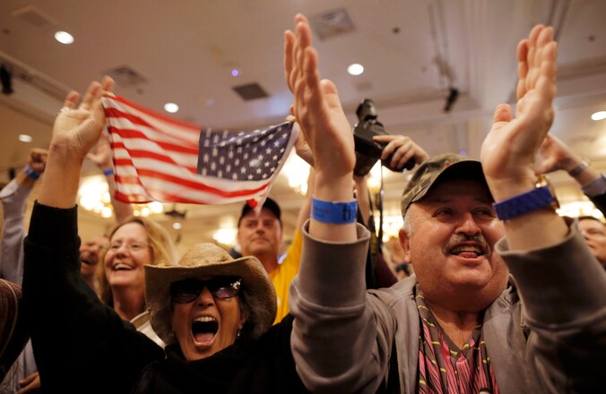 Donald Trump wint voorverkiezingen in Nevada.