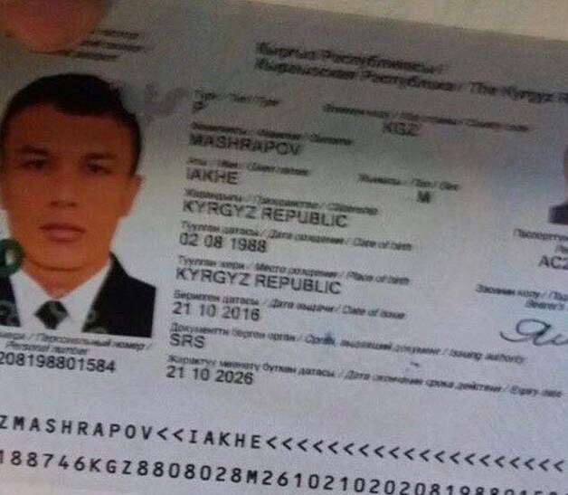 Iakhe Mashrapov weet niet hoe de foto van zijn paspoort op de sociale media is terechtgekomen.
