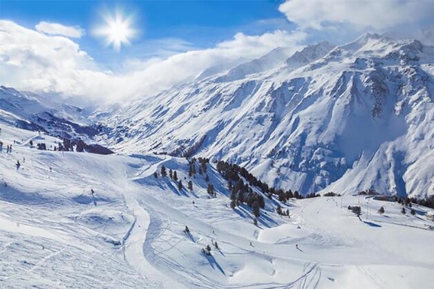 In de Alpen worden recordtemperaturen gemeten.