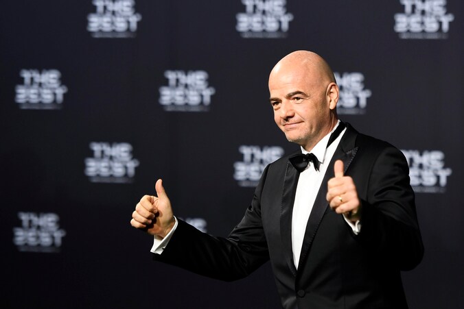 FIFA-voorzitter Infantino beloofde tijdens zijn bewind het WK te zullen uitbreiden.