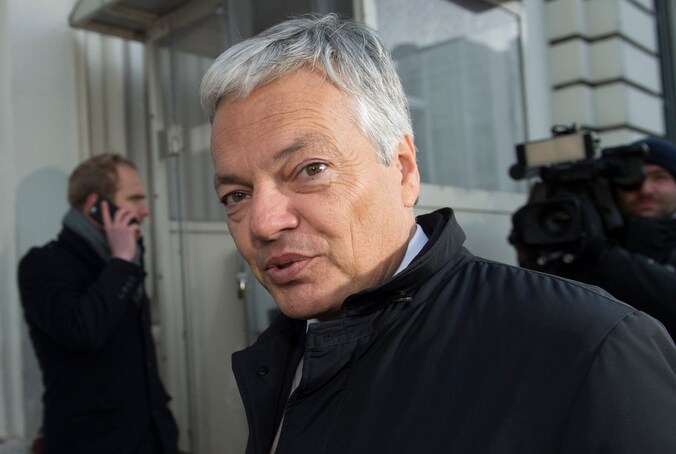 Minister van Buitenlandse Zaken Didier Reynders.