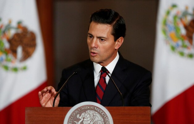 De Mexicaanse president Enrique Peña Nieto.