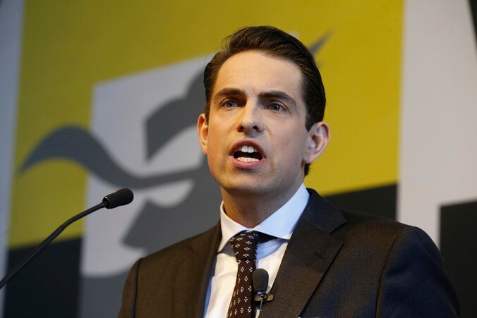 Vlaams Belang-voorzitter Tom Van Grieken
