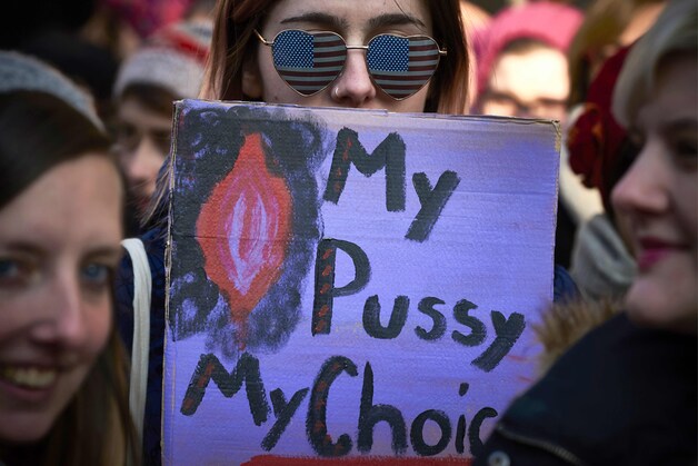 Ook in het Franse Lyon vond er een 'Women's March' plaats.