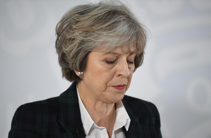 Premier Theresa May.