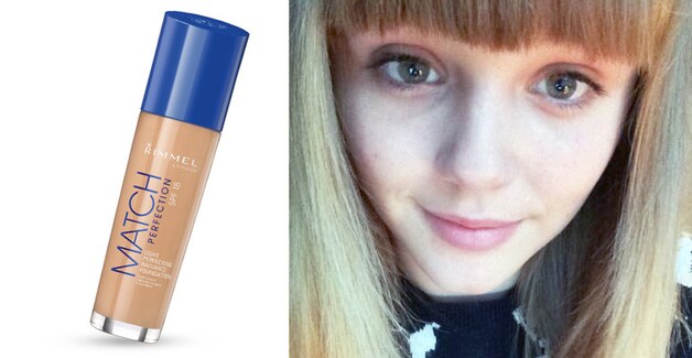 Stagiaire Jasmien testte de Rimmel Match Perfection foundation uit