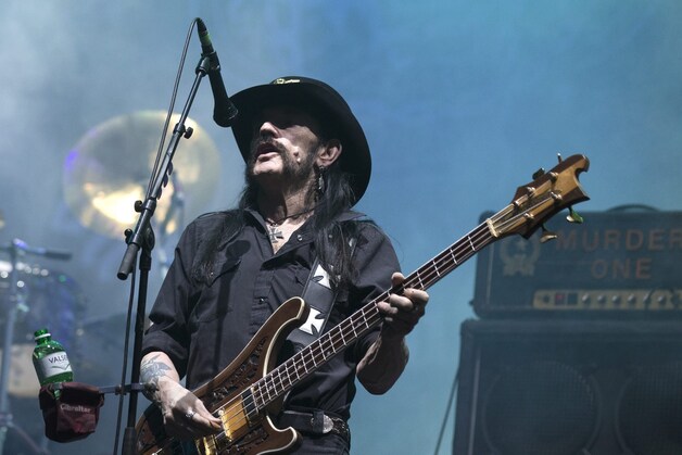 Ian 'Lemmy' Kilmister (1945-2015).