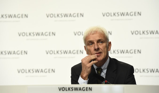Matthias Müller, CEO van Volkswagen.