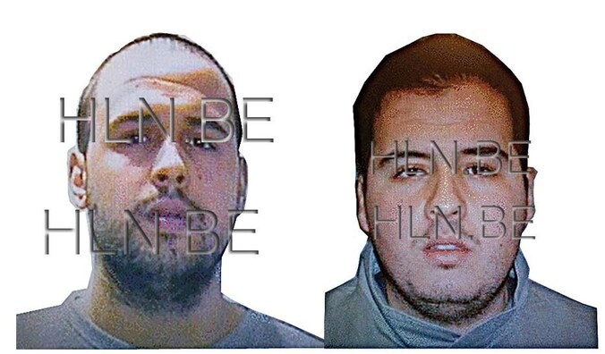 De gebroeders Khalid en Ibrahim El Bakraoui.
