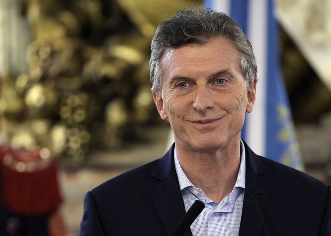 De Argentijnse president Mauricio Macri.