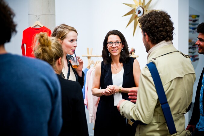 An-Katrien Dullers in het midden.