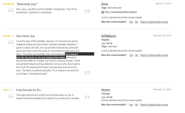 De reviews op de webshop Nordstrom brengen surfers aan het lachen.