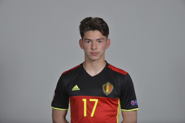 Verdediger Soufiane Karkache (16, Club Brugge)
