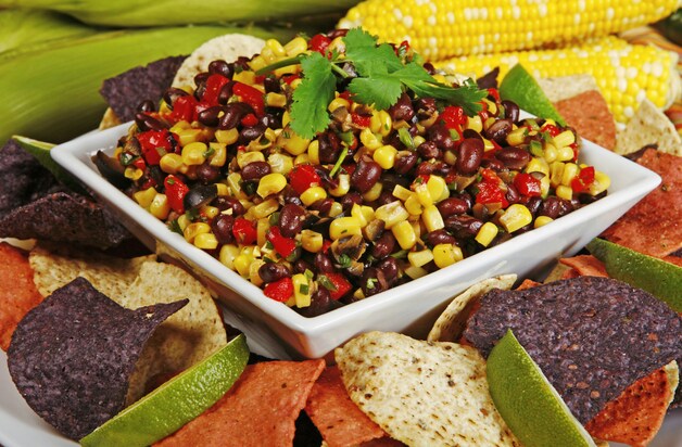 Zwarte bonen, lekker in een salsa met taco's