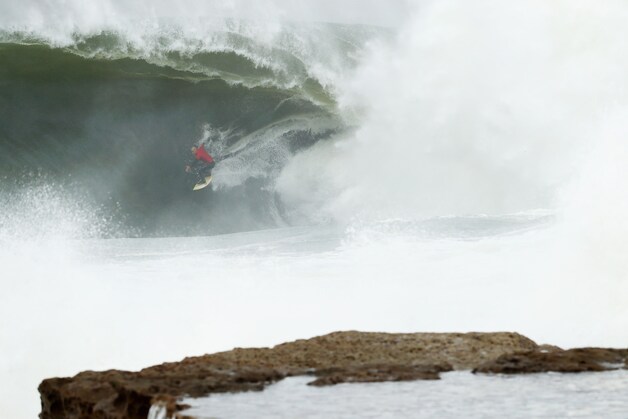 Justen Allport nam deel aan de Red Bull Cape Fear Challenge.
