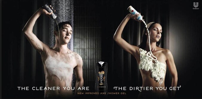 reclamecampagne Axe douchegel ui 2011