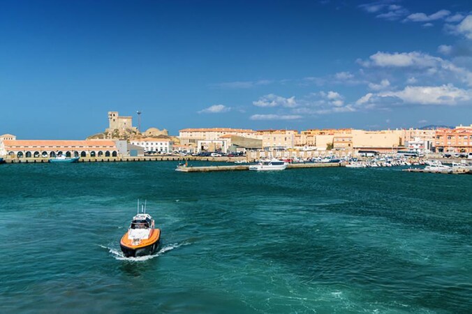 De haven van Tarifa.