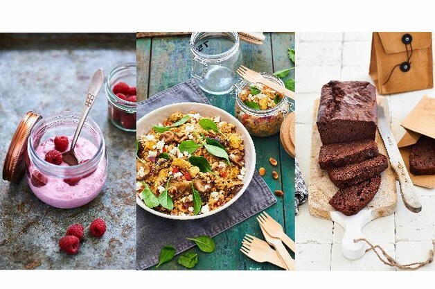 'Pink Kickstart' ontbijt, couscous van bloemkool of chocolade-bananenbrood: van de gezonde meeneemreceptjes van Rens krijg je spontaan honger.