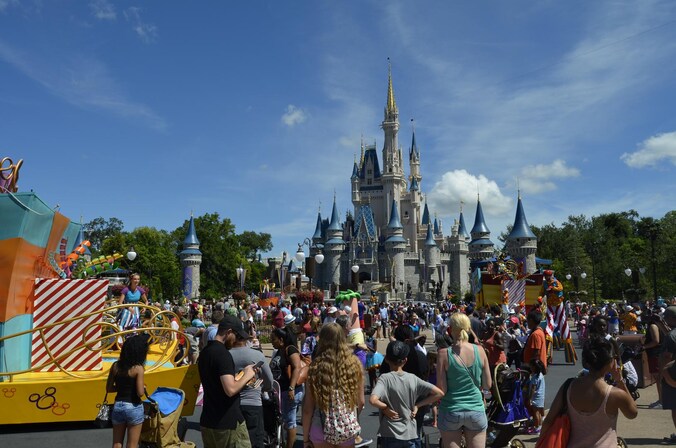 Magic Kingdom is het bekendste en drukste park van Disney World.