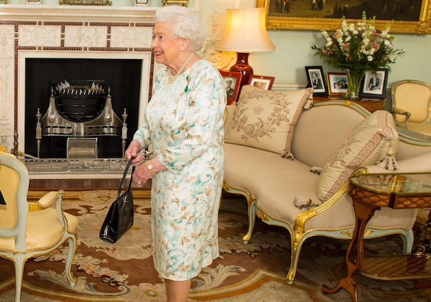 De Britse koningin Elizabeth.