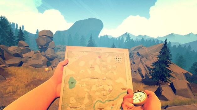 Indie-gamesensatie 'Firewatch'.