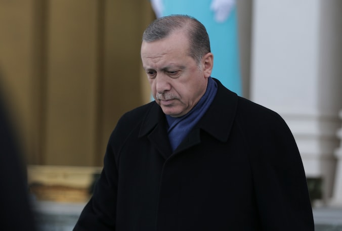 Turks president Recep Tayyip Erdogan.