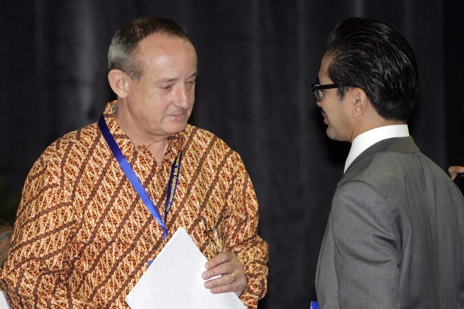 Minister van Buitenlandse Zaken Marty Natalegawa.