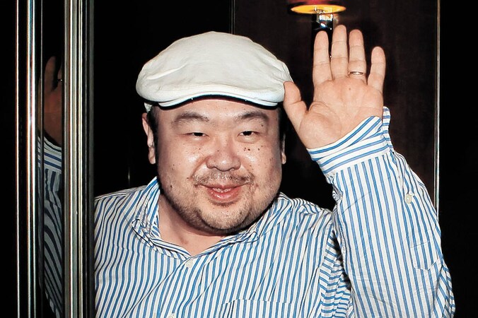 Kim JOng-Nam in juni 2010, na een interview met Zuid-Koreaanse media in het Maleisische Macau.
